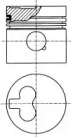 Поршень NÜRAL 87-110100-00