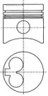 Поршень NÜRAL 87-109500-00