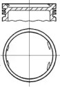 Поршень NÜRAL 87-138400-00