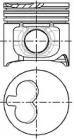Поршень NÜRAL 87-523108-00