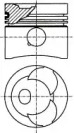 Поршень NÜRAL 87-173805-10