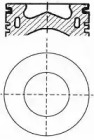 Поршень NÜRAL 87-121800-10