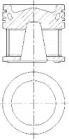 Поршень NÜRAL 87-289600-20