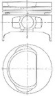 Поршень NÜRAL 87-374407-00