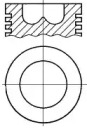 Поршень NÜRAL 87-783000-00