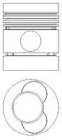 Поршень NÜRAL 87-174307-10