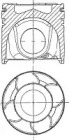 Поршень NÜRAL 87-136500-65