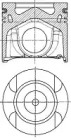 Поршень NÜRAL 87-433400-10