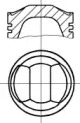 Поршень NÜRAL 87-110200-40