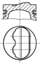 Поршень NÜRAL 87-782300-00