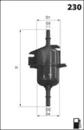 Фильтр MECAFILTER ELE6021