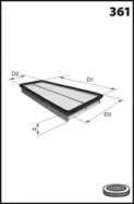 Фильтр MECAFILTER ELP3907