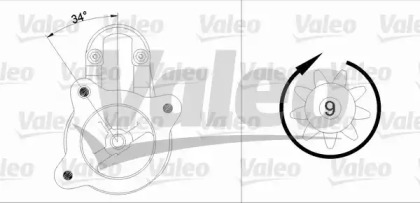 Стартер VALEO 433300