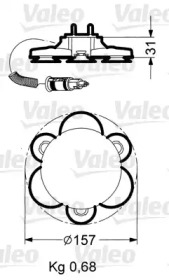 Кронштейн VALEO 040030