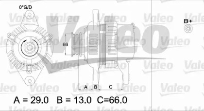 Генератор VALEO 436548