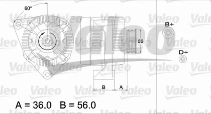 Генератор VALEO 436718