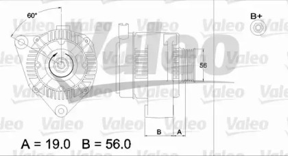 Генератор VALEO 437185