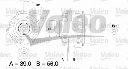 Генератор VALEO 437191