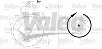 Стартер VALEO 455508