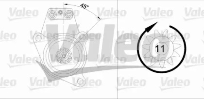 Стартер VALEO 455544