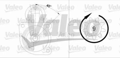 Стартер VALEO 455545