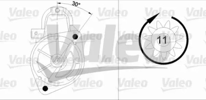 Стартер VALEO 455554