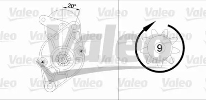 Стартер VALEO 455590