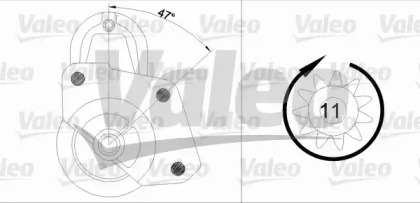 Стартер VALEO 455698