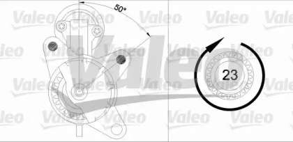 Стартер VALEO 455894