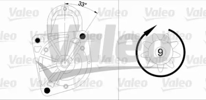 Стартер VALEO 455958