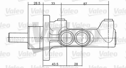 Цилиндр VALEO 402066