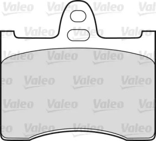 Комплект тормозных колодок VALEO 540087