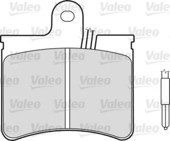 Комплект тормозных колодок VALEO 540102