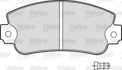 Комплект тормозных колодок VALEO 540431