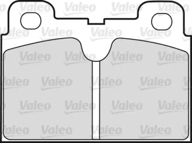 Комплект тормозных колодок VALEO 598163