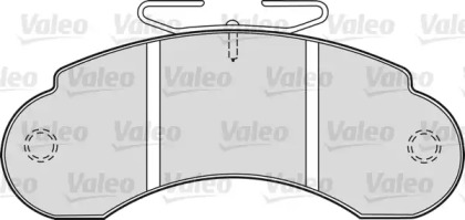 Комплект тормозных колодок VALEO 540441