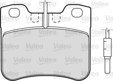 Комплект тормозных колодок VALEO 540153