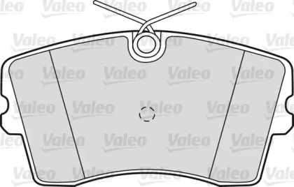 Комплект тормозных колодок VALEO 540452