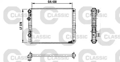 Теплообменник VALEO 230956