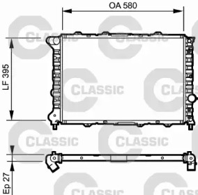 Теплообменник VALEO 232248