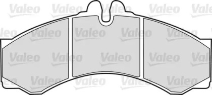 Комплект тормозных колодок VALEO 541663