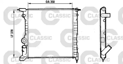 Теплообменник VALEO 316656