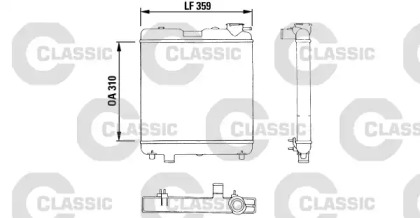 Теплообменник VALEO 383053