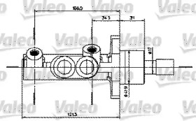 Цилиндр VALEO 402231