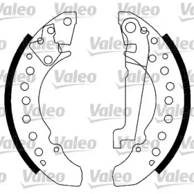 Комлект тормозных накладок VALEO 562769
