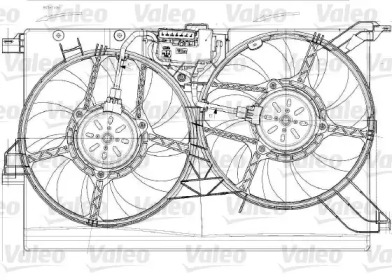 Вентилятор VALEO 696023