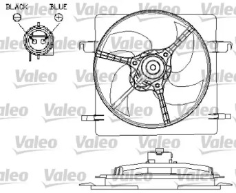 Вентилятор VALEO 696157