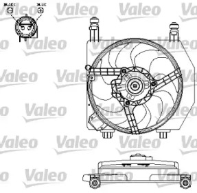 Вентилятор VALEO 696159