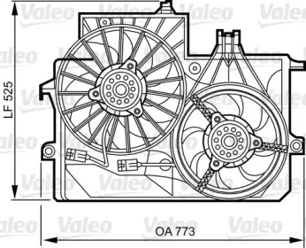 Кронштейн VALEO 696385