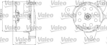 Электродвигатель VALEO 698312